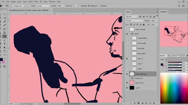 SpeedPaint | Starlight by Candlelight | Photoshop смотреть онлайн