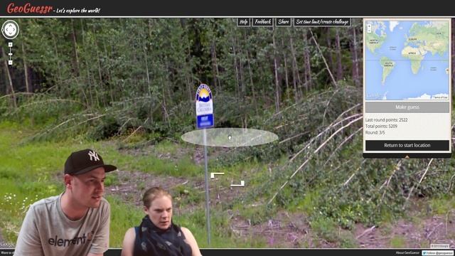 Geoguessr Challenge - Hannah vs Sips Part 2 смотреть онлайн
