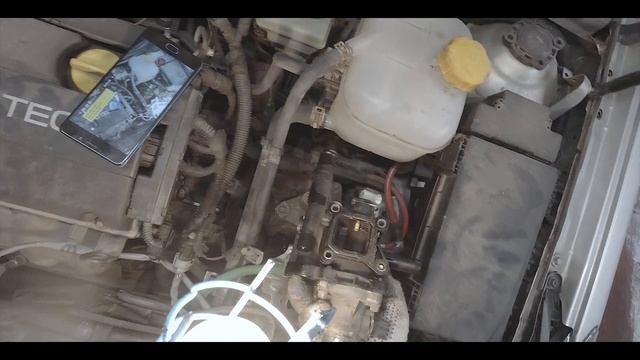 Замена корпуса термостата на Opel Astra H /металлический аналог /replacing The Thermostat Housing
