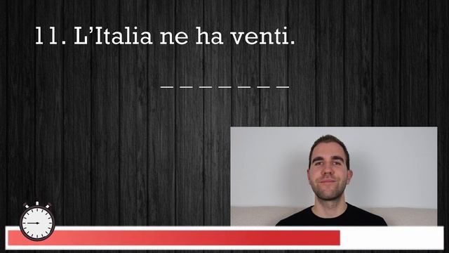 Italian Crossword Game A2 (Italian A2 Level) | Italian Language Game