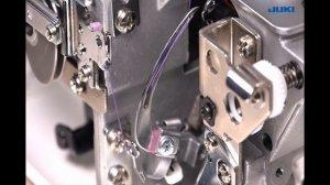 JUKI MO-735N, 9 часть 5-и ниточный крае-обметочный оверлочный шов