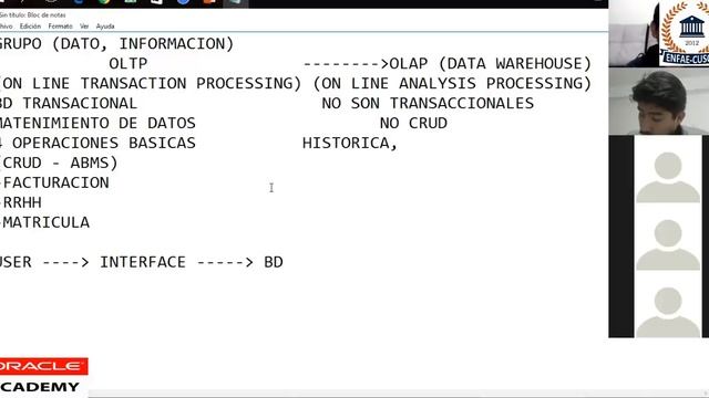 Modulo 1 Sesion 2 Oracle DB смотреть онлайн