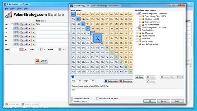 How To Use Equilab (Free Poker Equity Calculator) | Poker Quick Plays смотреть онлайн
