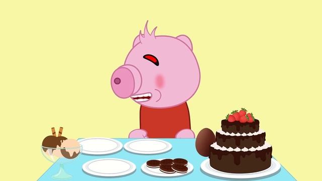 Peppa Pig's House - Peppa and Roblox Piggy Funny Animation Parody смотреть онлайн