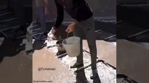 Заливка пола Мазайка