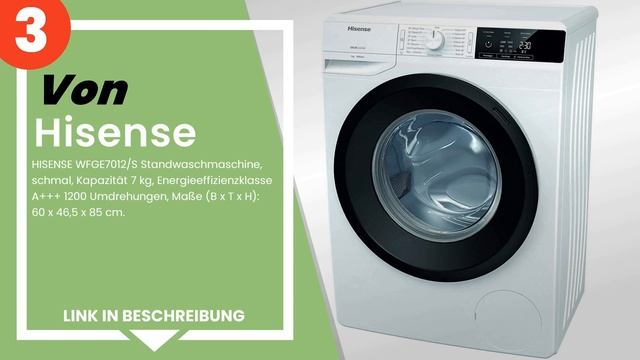 Die 5 besten Waschmaschinen 7 kg смотреть онлайн