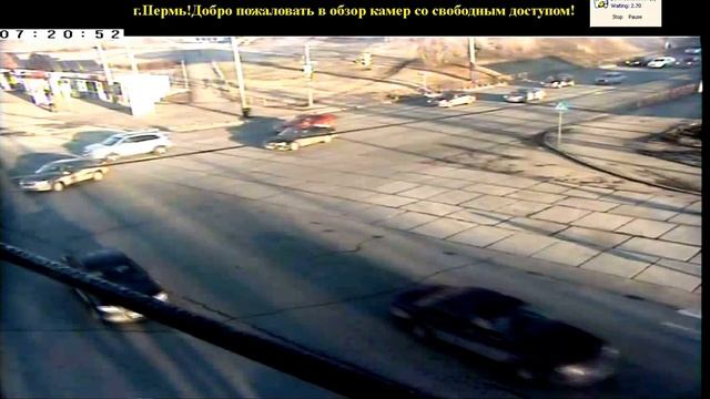 пешеходный переход в Перми смотреть онлайн