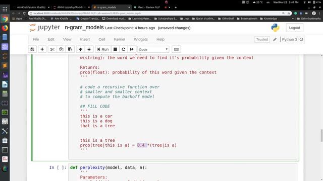 N-gram Language Modelling with Stupid Back-off Technique смотреть онлайн