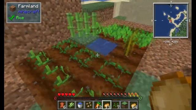 SimpleHarvest Mod for Fabric Minecraft 1.14 Demonstration and Review смотреть онлайн