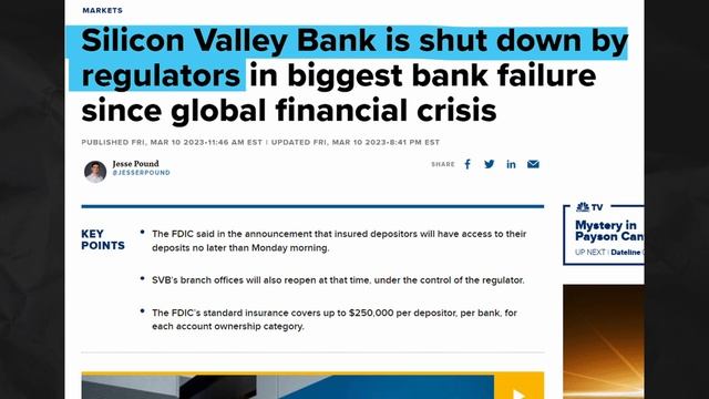 Крах Банков в Америке: Silicon Valley Bank смотреть онлайн