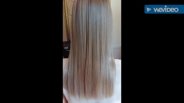 Окрашивание волос в холодный блонд с Olaplex