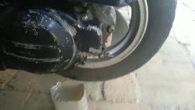 Замена масла редуктора на 139qmb