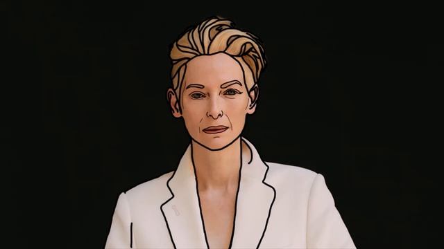 Tilda Swinton cartoon (Birthday Special) смотреть онлайн
