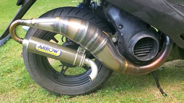 Honda Dio - Arrow pipe sound check смотреть онлайн