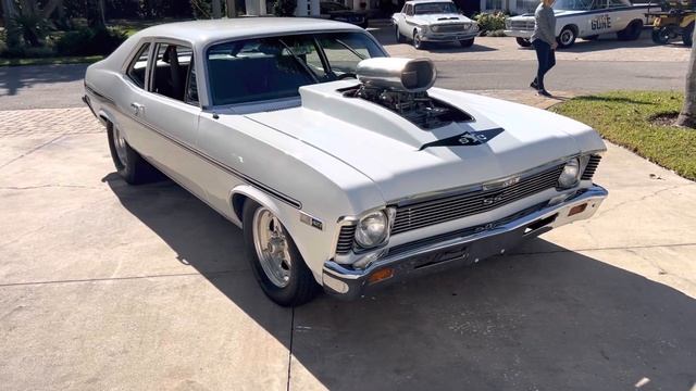 1968 Chevy Nova Yanko pro street 427 blown ? смотреть онлайн