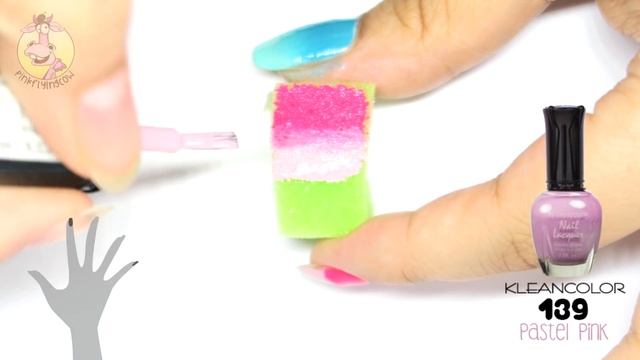 Pineapples & Glitter Nail Art Tutorial // Neon Ombre Freehand Nail Art Design смотреть онлайн