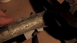 Жизненное. Ремонт пластика стеклоткань + эпоксидный клей