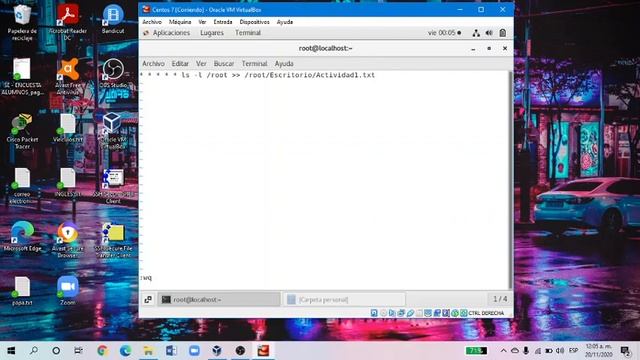 Crontab en CentOS 7 (Actividad 1) || Administración de Servidores смотреть онлайн