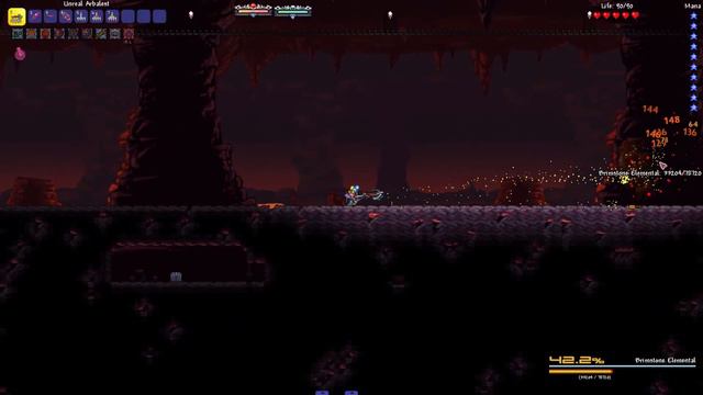 Terraria Calamity Brimstone Elemental Revengance Nohit смотреть онлайн