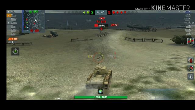 WoT Blitz КВ-1С/мастер/ смотреть онлайн