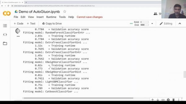 AutoML using AutoGluon
