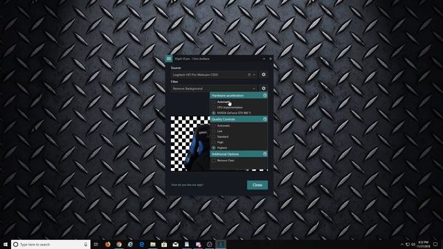 Background delete WITHOUT green screen?! // XSPLIT VCAM! // Tutorial & Review смотреть онлайн