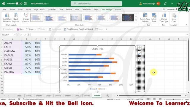 CAR RACING Chart in Excel | Excel Chart and Infographics | Excel Infographics in Hindi смотреть онлайн