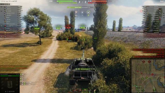 WoT,Об. 261,Арта,класс поддержки в деле,мир танков