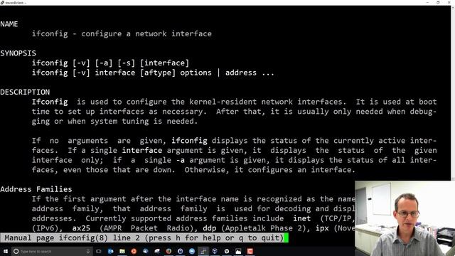 ifconfig for Viewing and Setting IP Address in Linux смотреть онлайн