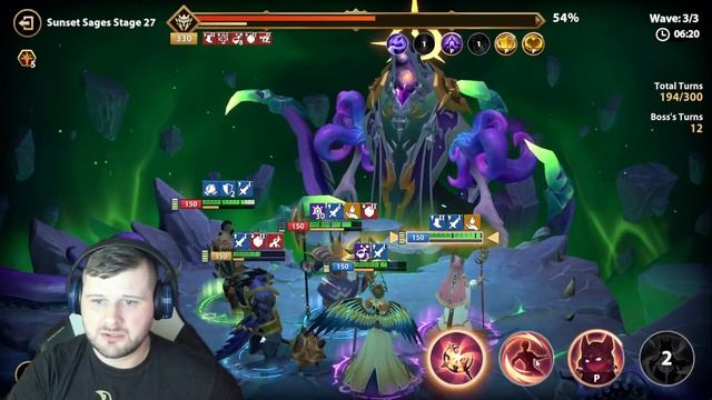 Sunset Sages Stage 27 Cleared? After Being An Idiot - Infinite Magicraid смотреть онлайн