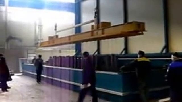 Линия горячего цинкования Westech (Western Technologies Inc.) смотреть онлайн