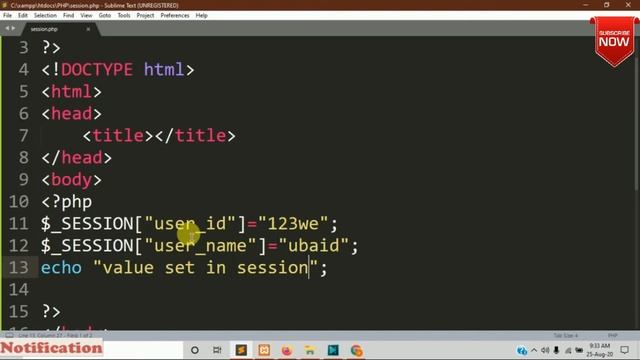 v#10|| what is session || create, modify, delete session in php || HINDI / URDU смотреть онлайн