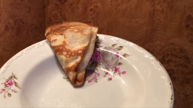 Блины на молоке. За 1 минуту готовим вместе