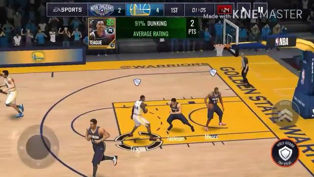 NBA LIVE MOBILE: HOW TO STEP BACK IN THE PAINT смотреть онлайн