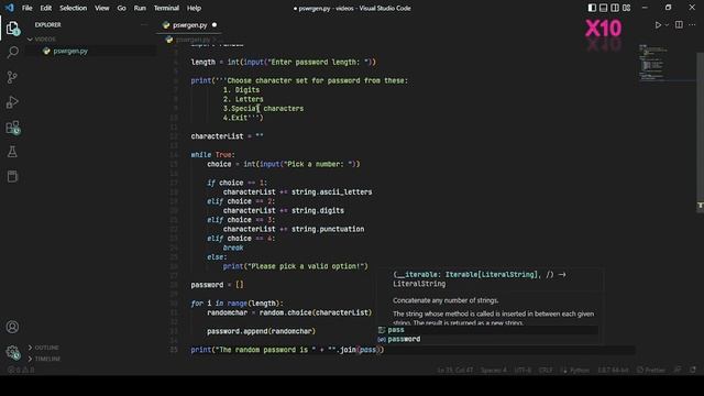 Python Coding Password Generator - Guide to Secure Your Accounts смотреть онлайн