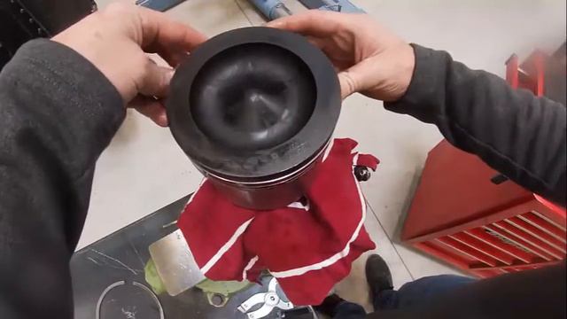 Installing Piston Rings On A Piston And How To Measure Piston Ring Endgap On A 3456 Cat Engine