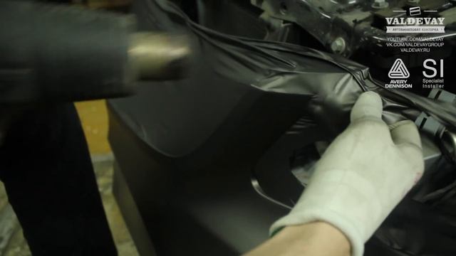 Бампер, углубление под фарой. Автовинил. Как клеить пленку смотреть онлайн