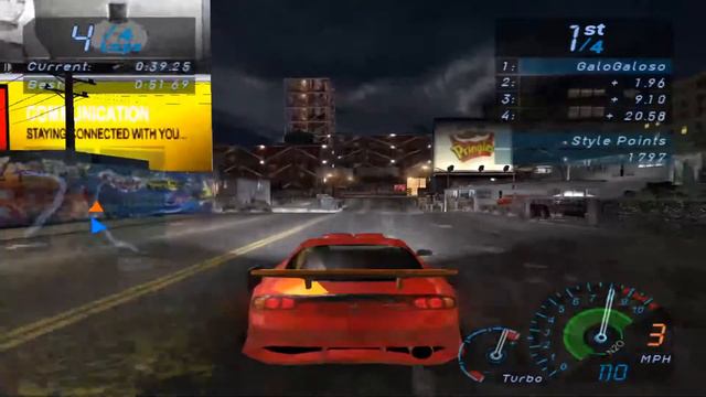 [ENG/BR] Need For Speed Underground 1 Underground Mode With CHEATS! By Galo Galoso (Part 1)
