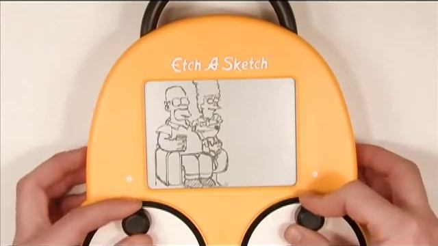 THE SIMPSONS COUCH GAG TOO by CB - THE ETCH A SKETCH MAN смотреть онлайн