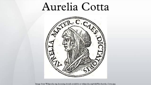Aurelia Cotta смотреть онлайн