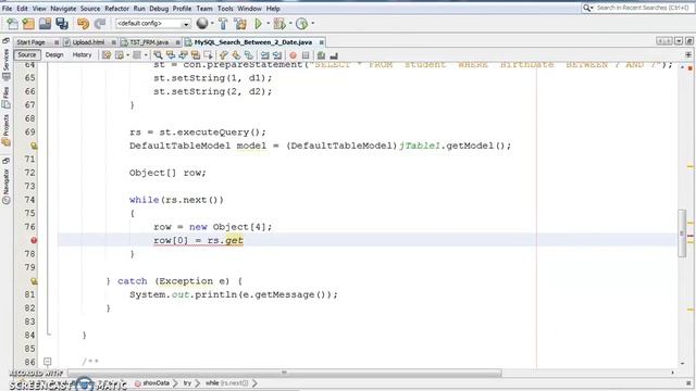 JAVA - How To Search Between 2 Date2 In MySQL Database In Java NetBeans [ With Source Code ] смотреть онлайн