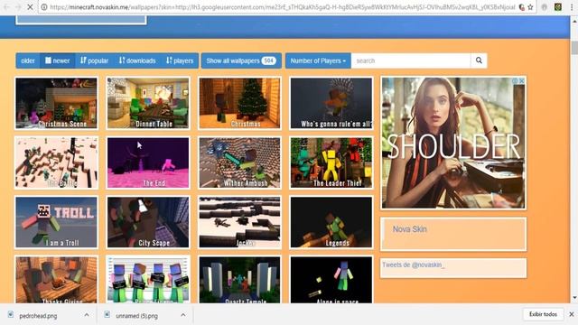 NOVA SKIN EDITOR - como criar skin do minecraft / wallpaper / gif / papercraft смотреть онлайн