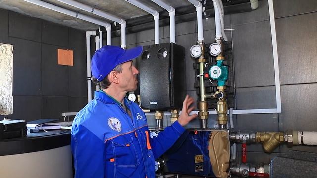 Устройство насосной группы в котельной на примере фирмы Meibes смотреть онлайн