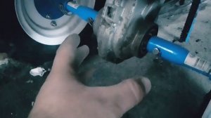 Подставка домкрат под мотоблок Нева МБ 2 для смены колес на фрезы или грунтозацепы