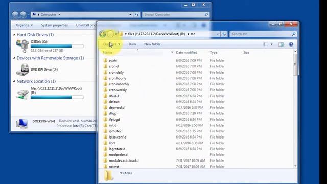 LabVIEW procedure: Connect to the Academic RIO Device file system with WebDAV смотреть онлайн