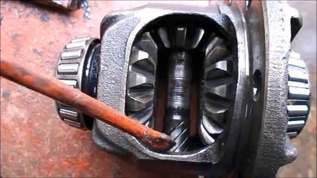 блокировка диференциала на жигулёвском мосту своего МТ 4х4