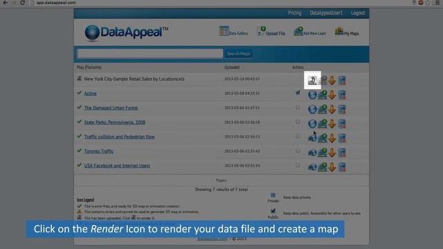 04DA Uploading XLS, KML and CSV data files смотреть онлайн