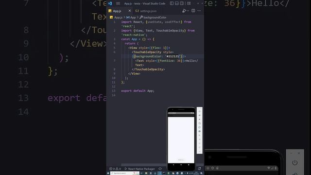 Cara Membuat Button React Native смотреть онлайн