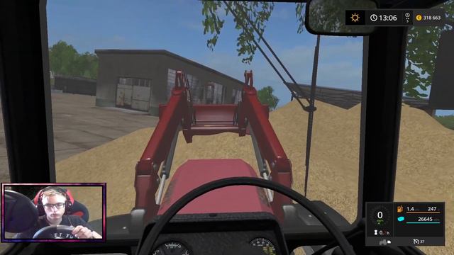 Farming Simulator 17 УБРАЛИ СОЛОМУ (ЧАСТЬ 2 ВЛАДИМИРОВКА) смотреть онлайн