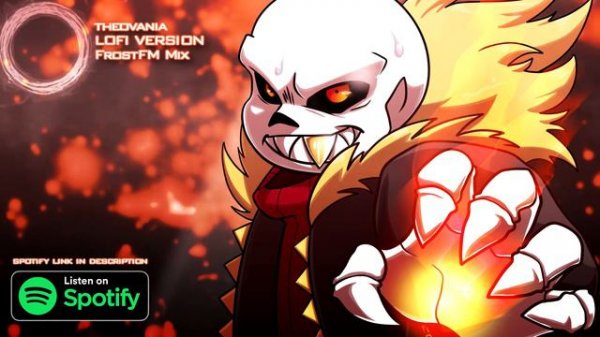 (1 Hour Extension) Undertale AU: Underfell Sans Theovania Theme Remix (FrostFM Lofi)